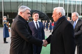 Antonio Koştanın Azərbaycana səfəri başa çatıb - FOTO 