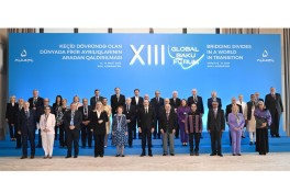XIII Qlobal Bakı Forumu işə başlayıb, Prezident İlham Əliyev açılış mərasimində çıxış edib - YENİLƏNİB-2 
