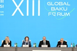 XIII Qlobal Bakı Forumu işə başlayıb, Prezident İlham Əliyev açılış mərasimində çıxış edib - YENİLƏNİB-2 