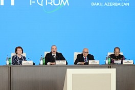 XIII Qlobal Bakı Forumu işə başlayıb, Prezident İlham Əliyev açılış mərasimində çıxış edib - YENİLƏNİB-2 