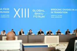 XIII Qlobal Bakı Forumu işə başlayıb, Prezident İlham Əliyev açılış mərasimində çıxış edib - YENİLƏNİB-2 