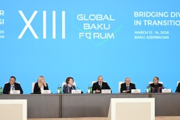 XIII Qlobal Bakı Forumu işə başlayıb, Prezident İlham Əliyev açılış mərasimində çıxış edib - YENİLƏNİB-2 