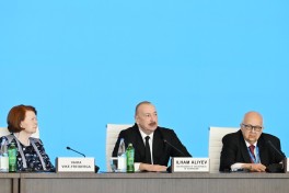 XIII Qlobal Bakı Forumu işə başlayıb, Prezident İlham Əliyev açılış mərasimində çıxış edib - YENİLƏNİB-2 