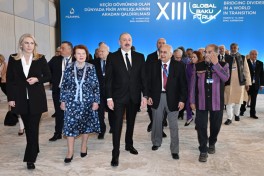 XIII Qlobal Bakı Forumu işə başlayıb, Prezident İlham Əliyev açılış mərasimində çıxış edib - YENİLƏNİB-2 