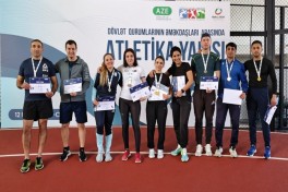 FHN əməkdaşları atletika yarışında yüksək nəticələr əldə ediblər