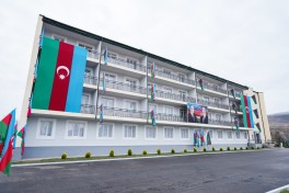 Qubadlıda “Sərhədçi” yaşayış kompleksi hərbçilərin istifadəsinə verilib - VİDEO 