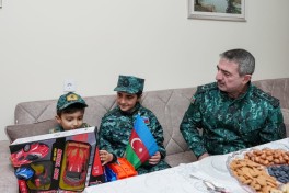 Qubadlıda “Sərhədçi” yaşayış kompleksi hərbçilərin istifadəsinə verilib - VİDEO 