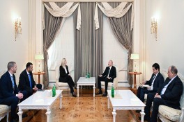 Prezident İlham Əliyev Bosniya və Herseqovina Rəyasət Heyətinin üzvü ilə görüşüb