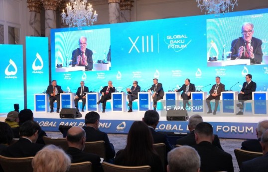 XIII Qlobal Bakı Forumunun II günündə Çinlə bağlı panel müzakirəsi keçirilib - FOTO 