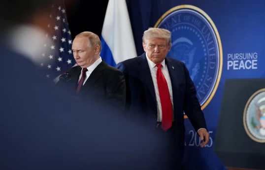 Rusiya Prezidenti Vladimir Putin, ABŞ Prezidenti Donald Tramp