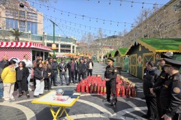 FHN Novruz şənliklərində yanğın təhlükəsizliyinə dair tədbirlər keçirir