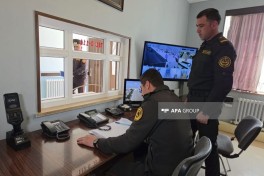Naxçıvanda cəzaçəkmə müəssisəsində fövqəladə hallarla bağlı təlim keçirilib - FOTO 