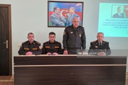 Naxçıvanda cəzaçəkmə müəssisəsində fövqəladə hallarla bağlı təlim keçirilib - FOTO 