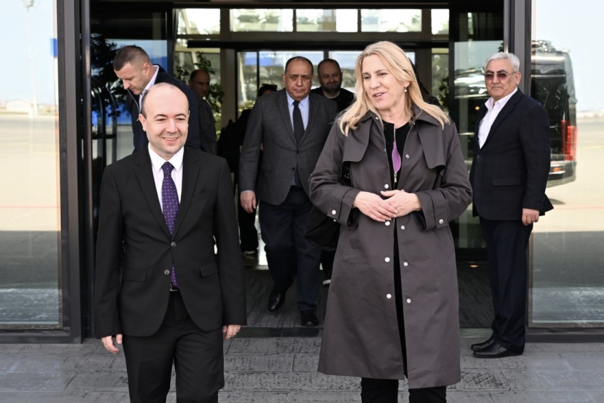 Jelka Tsviyanoviçin Azərbaycana səfəri başa çatıb