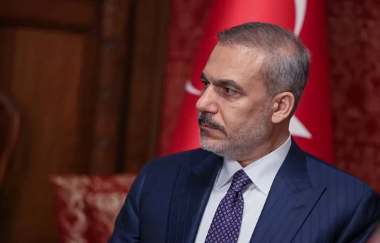 Türkiyənin xarici işlər naziri Hakan Fidan