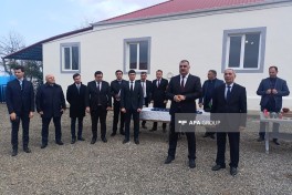 Xocavəndin Xanoba kəndinə ilk köç olub, mənzillərin açarları təqdim edilib - YENİLƏNİB  - FOTO 