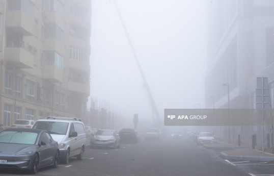 Bakıda və Abşeronda duman müşahidə olunur