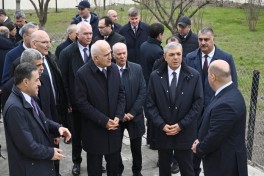 Əlaqələndirmə Qərargahının üzvləri Xocavənddə təmir olunmuş fərdi evə baxış keçiriblər