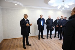 Əlaqələndirmə Qərargahının üzvləri Xocavəndin Quzeyxırman kəndində təmir-bərpa işləri ilə tanış olub