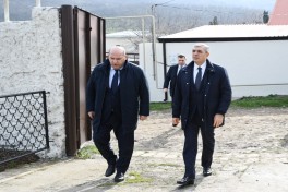 Əlaqələndirmə Qərargahının üzvləri Xocavəndin Quzeyxırman kəndində təmir-bərpa işləri ilə tanış olub