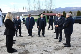 Qırmızı Bazar qəsəbəsində günəbaxan yağları zavoduna baxış keçirilib