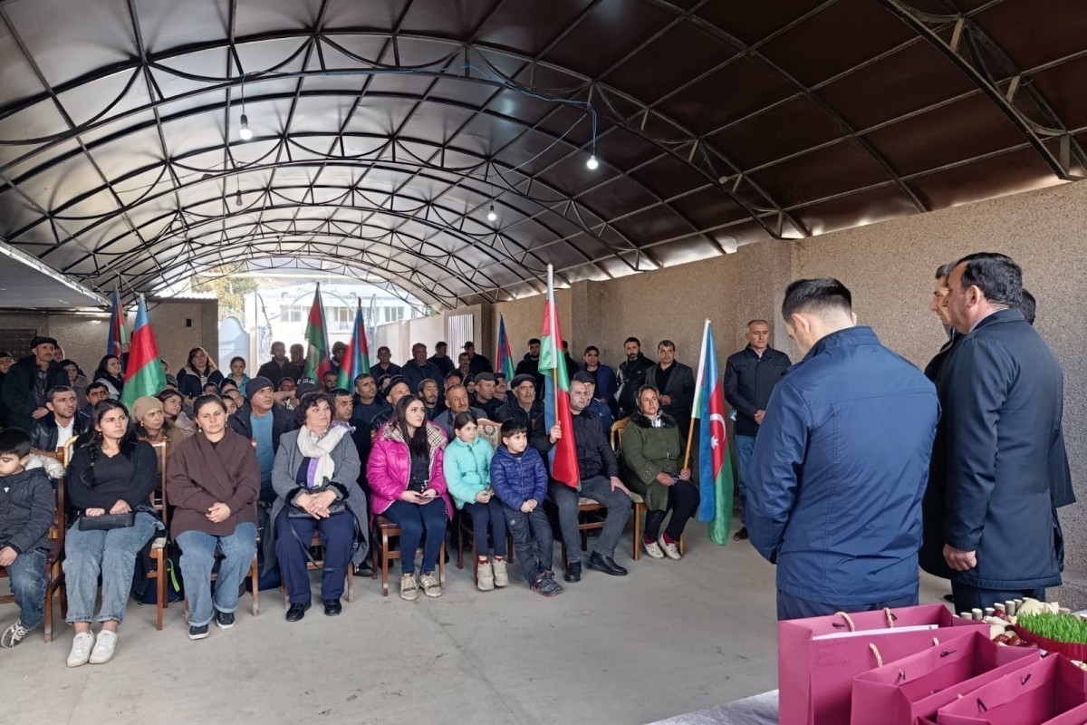 Növbəti köç karvanları Ağdərə rayonuna çatıb, açarlar təqdim olunub - YENİLƏNİB  - FOTO 