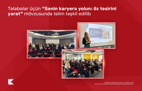 Təhsil kreditindən yararlanan tələbələr üçün təlim keçirilib