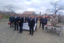 Köç karvanı Xocavənd kəndinə çatıb, açarlar təqdim edilib - FOTO 