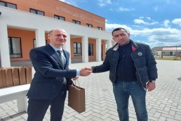 Cəbrayılın Horovlu kəndinə növbəti köç olub, açarlar təqdim edilib - FOTO 