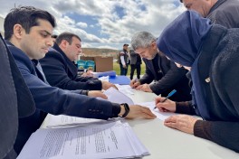 Cəbrayılın Horovlu kəndinə növbəti köç olub, açarlar təqdim edilib - FOTO 