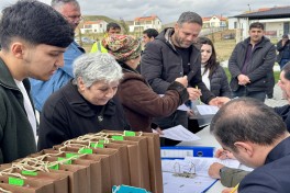 Cəbrayılın Horovlu kəndinə növbəti köç olub, açarlar təqdim edilib - FOTO 
