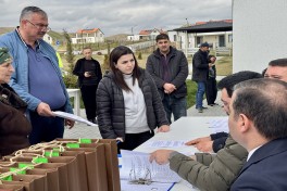 Cəbrayılın Horovlu kəndinə növbəti köç olub, açarlar təqdim edilib - FOTO 