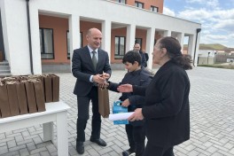 Cəbrayılın Horovlu kəndinə növbəti köç olub, açarlar təqdim edilib - FOTO 