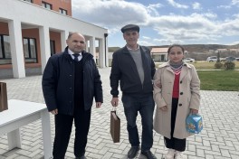 Cəbrayılın Horovlu kəndinə növbəti köç olub, açarlar təqdim edilib - FOTO 