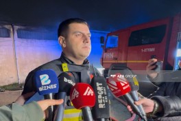 DYMX-nin Yanğınsöndürmə qərargahının rəis müavini, polkovnik-leytenant Pirəlizadə Ruslan