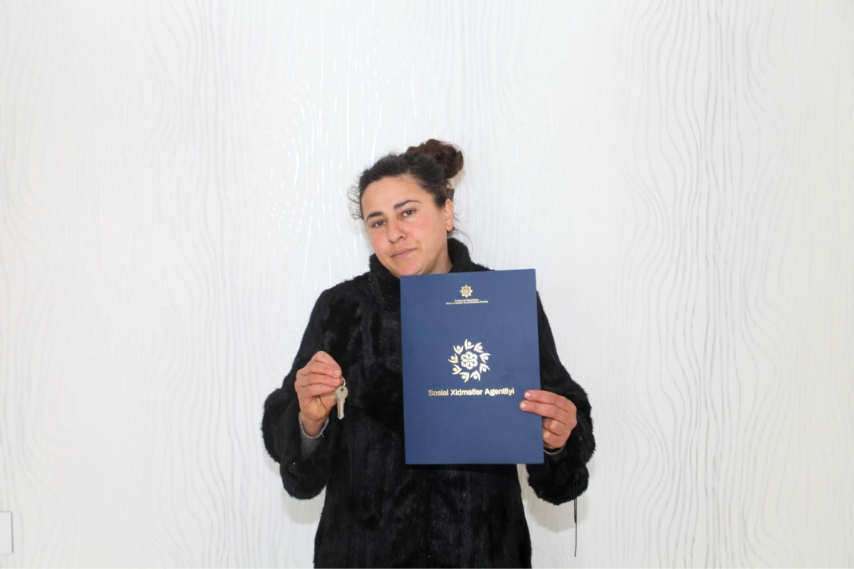 Tərtərdə şəhid ailələrinə və əlilliyi olan şəxslərə daha 25 mənzil verilib