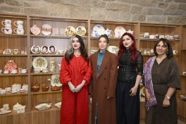 Buxara karvansarasının əsaslı bərpa və konservasiya işlərindən sonra açılışı olub - FOTO 