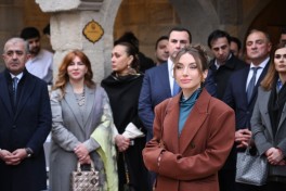 Buxara karvansarasının əsaslı bərpa və konservasiya işlərindən sonra açılışı olub - FOTO 