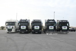 Azərbaycandan İrana növbəti humanitar yardım yola salınıb - FOTO  - YENİLƏNİB 