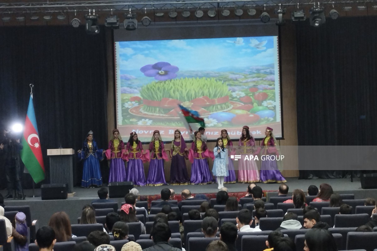 Şuşa məktəbində Novruz bayramı qeyd olunub - FOTO 