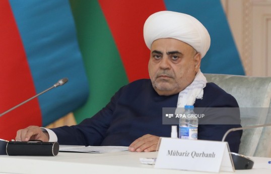 Qafqaz Müsəlmanları İdarəsinin sədri şeyxülislam Allahşükür Paşazadə