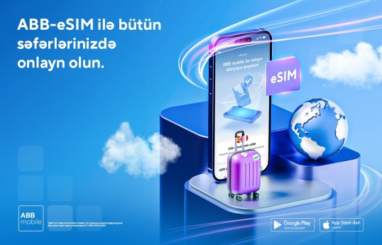 ABB-eSİM xidməti istifadəyə verilib