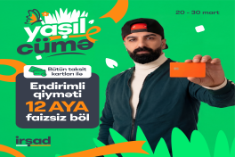 Çöldə bahar, “İrşad”da isə - Yaşıl Cümə  havası var! - VİDEO 