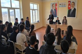 Fövqəladə hallarda davranış qaydaları barədə tədbirlər keçirilib