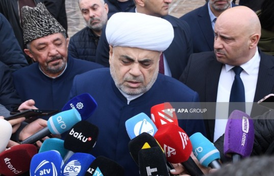 Qafqaz Müsəlmanları İdarəsinin (QMİ) sədri, Şeyxülislam Allahşükür Paşazadə