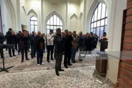 Gəncədə bayram namazı qılınıb - FOTOLENT 