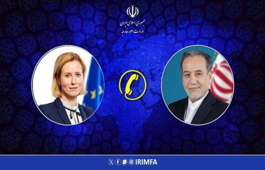 Abbas Əraqçi ilə Aİ-nin xarici siyasət üzrə rəhbəri Kaja Kallas arasında telefon danışığı olub