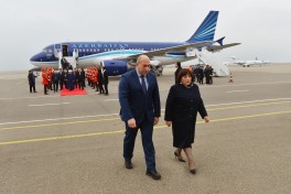 Sahibə Qafarovanın başçılıq etdiyi nümayəndə heyəti Tbilisiyə səfər edib