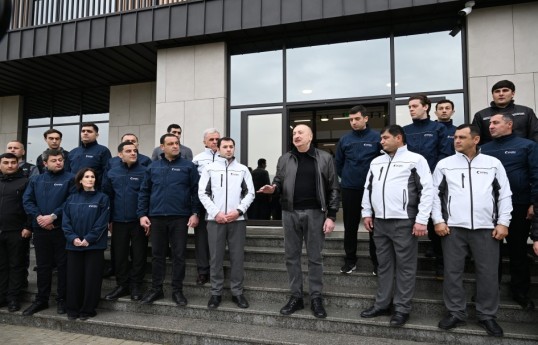 Prezident: Şamaxı-İsmayıllı-Qəbələ avtomobil yolu gələn il istifadəyə veriləcək