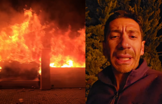 Tanınmış fotoqraf-blogerin evində yanğın olub
